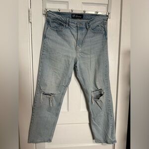 GAP high rise straight jeans size 12/31"